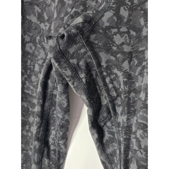 Lululemon Align Pant 28″ Wild Thing Camo Deep Coal Size 10 Nulu W5BSZS Leggings - Picture 4 of 8